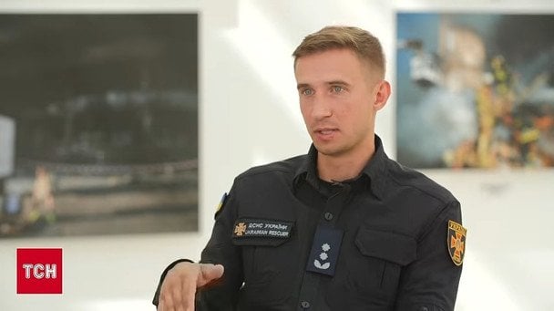 “Люди не думають про квартиру, вони думають про кота”: рятувальник розповів щемливу історію під час “прильотів” (відео)