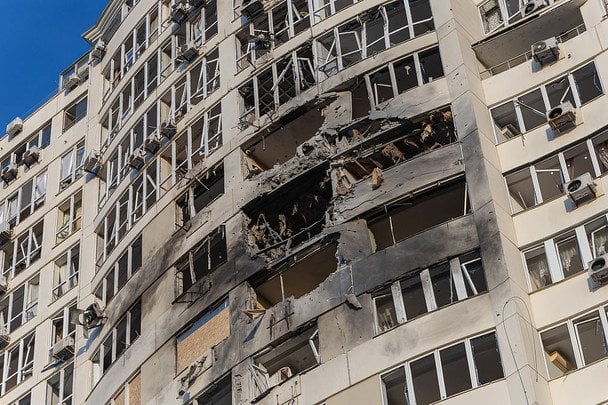 Комбінована атака по Одесі: горить висотка, серед постраждалих є діти — фото