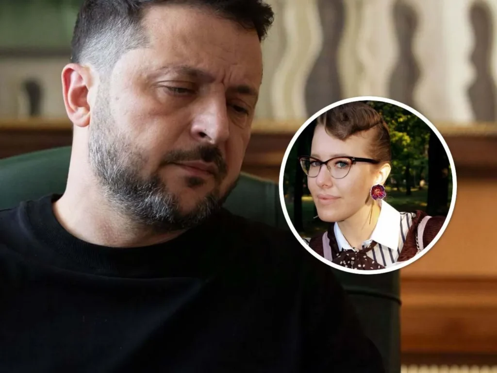 "У Ксюші згорів пердак разом зі стрінгами". Собчак улаштувала істерику після заяви Зеленського