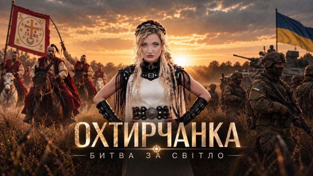 ОХТИРЧАНКА презентувала «Битва за світло» про свободу, козацьку силу та боротьбу українців ОХТИРЧАНКА презентувала «Битва за світло» про свободу, козацьку силу та боротьбу українців