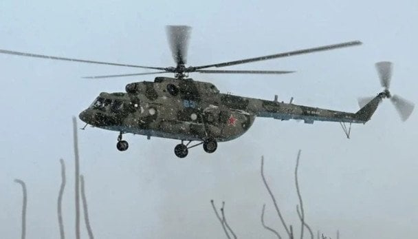 У Росії розбився військовий вертоліт: є загиблі
